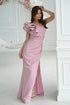 Robe longue model 197548 Bicotone